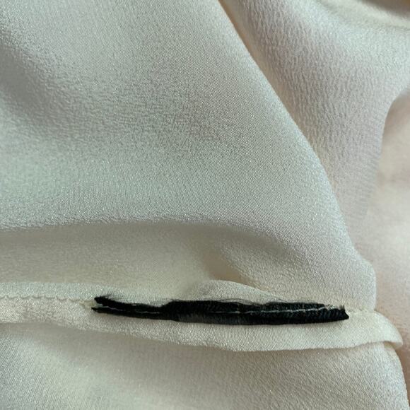 BURBERRY PRORSUM Size 4 Pink White Floral Pencil Guipure Lace Ombré Skirt - Picture 5 of 5